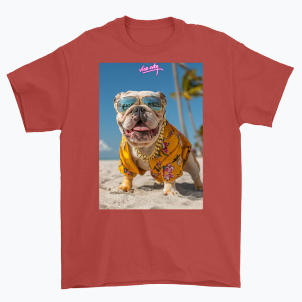 Koszulka Vice City Buldog Angielski - obrazek 5