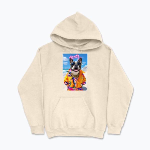 Bluza z kapturem Vice City Boston Terier - obrazek 7