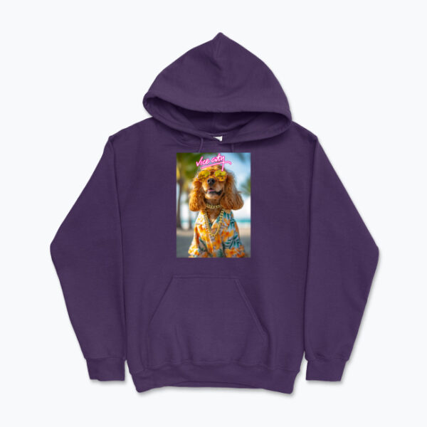 Bluza z kapturem Vice City Cocker Spaniel - obrazek 5