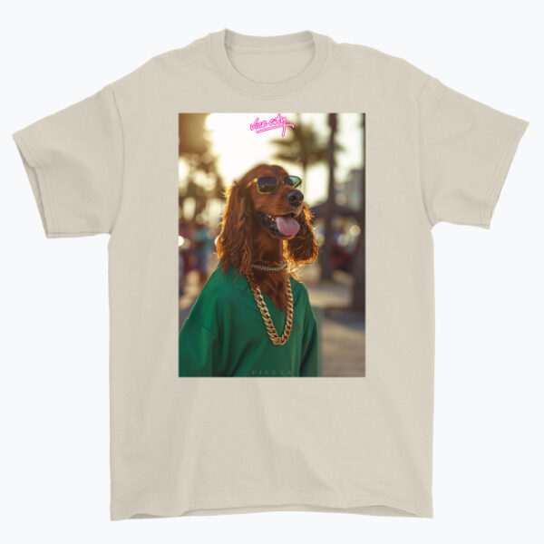 Koszulka Vice City Seter Irlandzki - obrazek 4