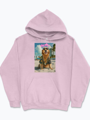 Bluza z kapturem Vice City Golden Retriever