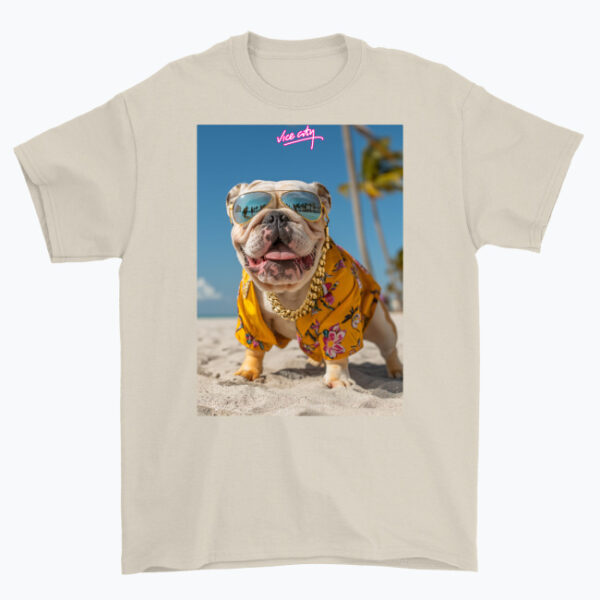 Koszulka Vice City Buldog Angielski - obrazek 4