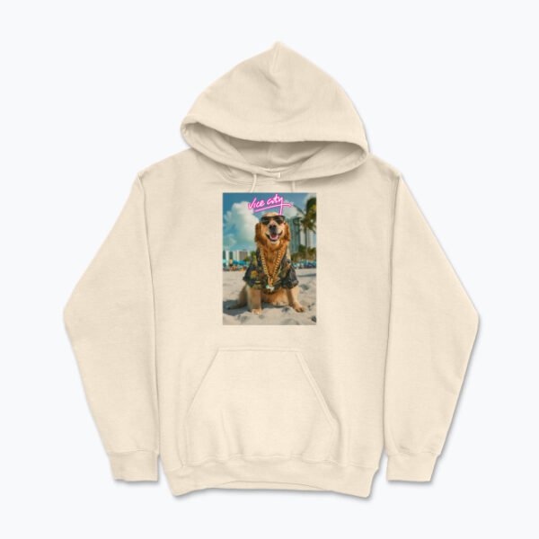 Bluza z kapturem Vice City Golden Retriever - obrazek 7