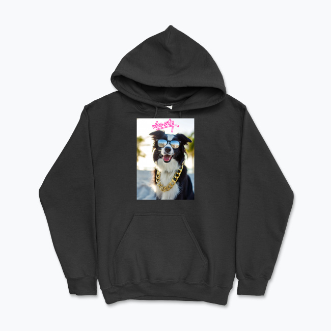 Bluza z kapturem Vice City Border Collie