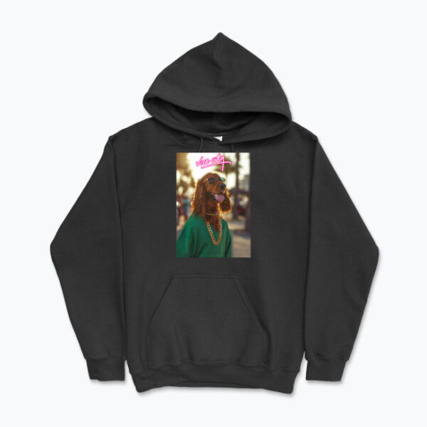 Bluza z kapturem Vice City Seter Angielski - obrazek 2