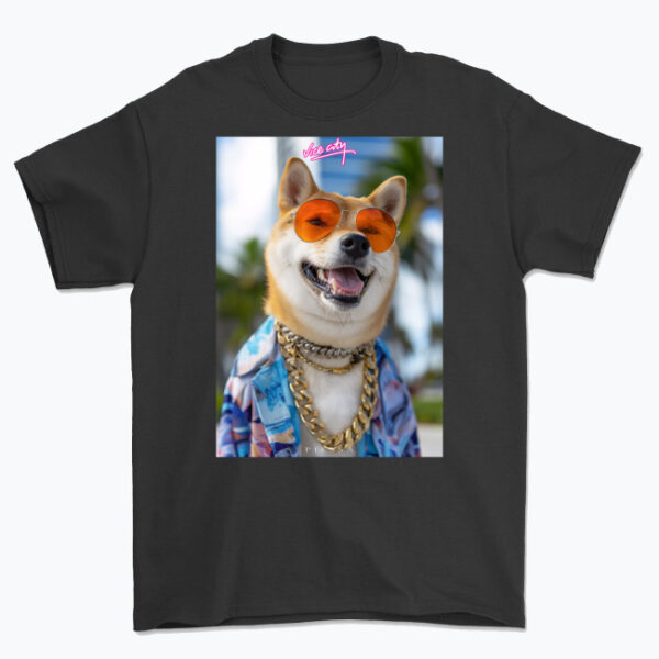 Koszulka Vice City Shiba Inu - obrazek 2
