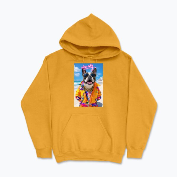 Bluza z kapturem Vice City Boston Terier - obrazek 6