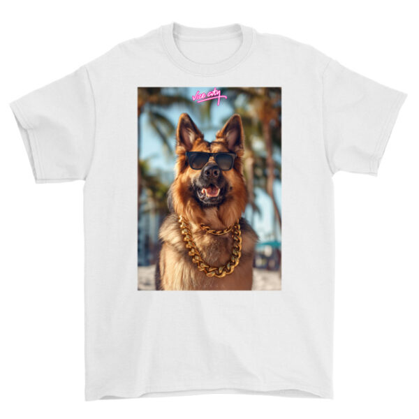 Koszulka Vice City Owczarek Niemiecki - obrazek 2