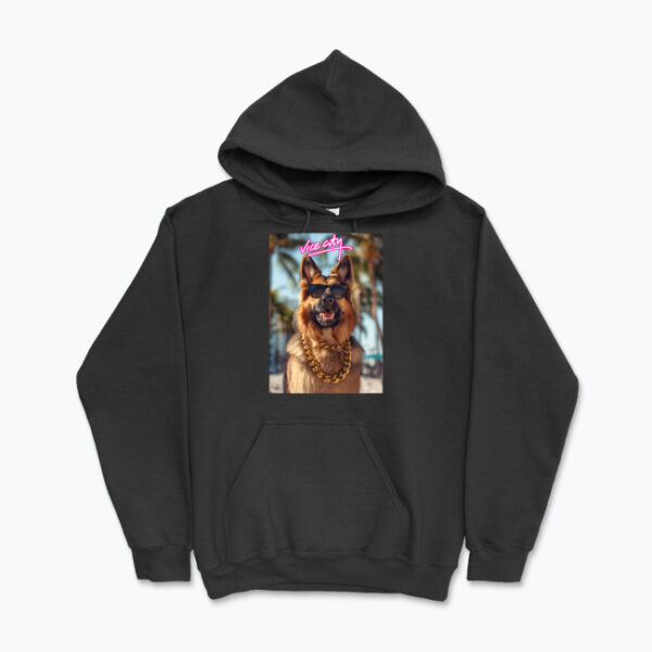 Bluza z kapturem Vice City Owczarek Niemiecki - obrazek 2