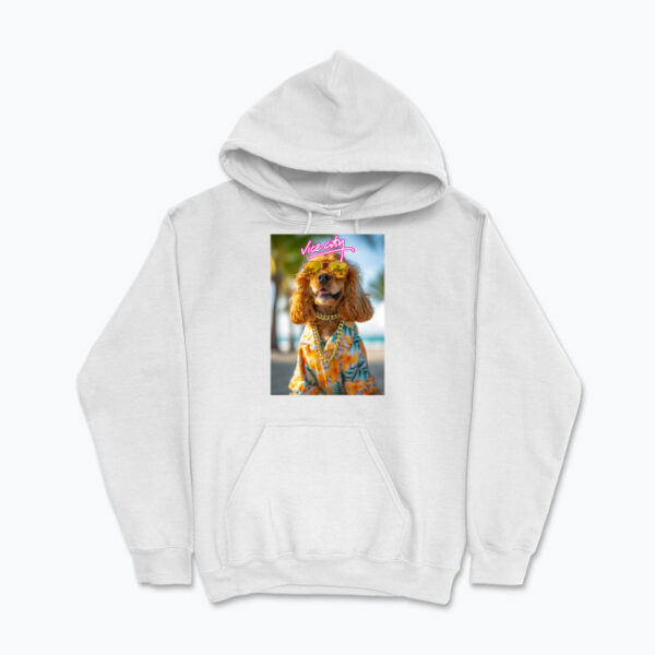Bluza z kapturem Vice City Cocker Spaniel - obrazek 3