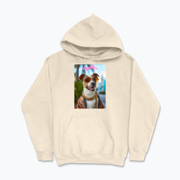 Bluza z kapturem Vice City Jack Russel Terrier - obrazek 7