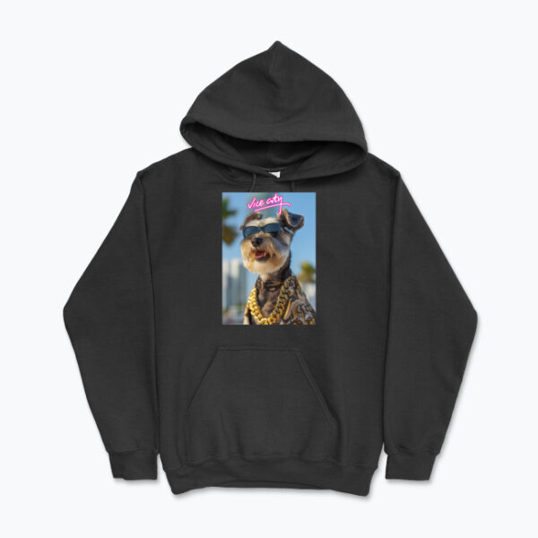 Bluza z kapturem Vice City Sznaucer - obrazek 2