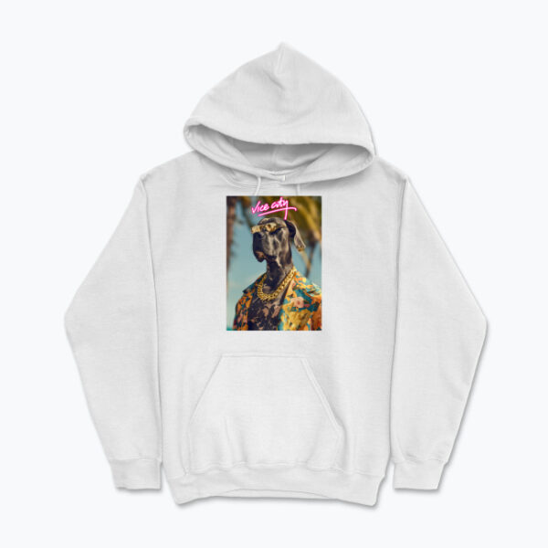 Bluza z kapturem Vice City Dog Niemiecki - obrazek 2