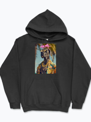 Bluza z kapturem Vice City Dog Niemiecki