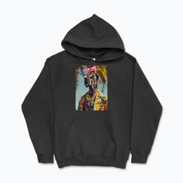 Bluza z kapturem Vice City Dog Niemiecki