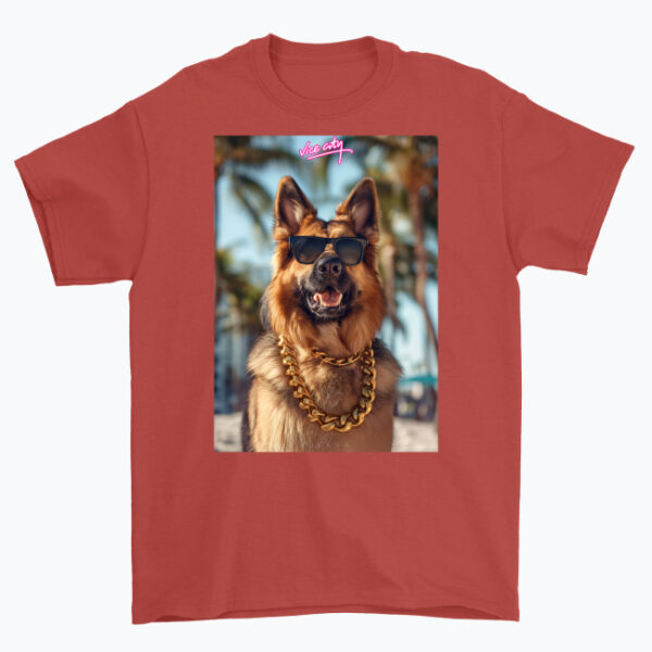 Koszulka Vice City Owczarek Niemiecki - obrazek 4
