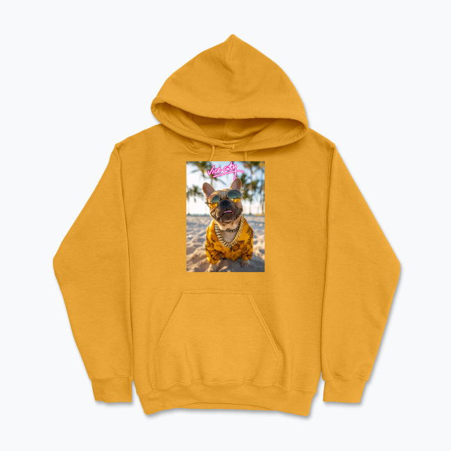 Bluza z kapturem Vice City Buldog Francuski