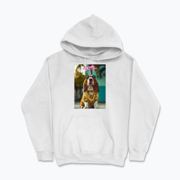 Bluza z kapturem Vice City Basset - obrazek 2