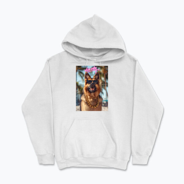 Bluza z kapturem Vice City Owczarek Niemiecki - obrazek 3
