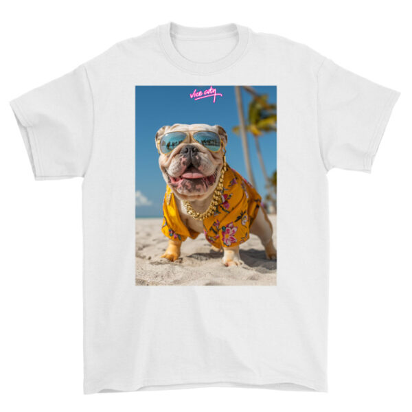 Koszulka Vice City Buldog Angielski - obrazek 3
