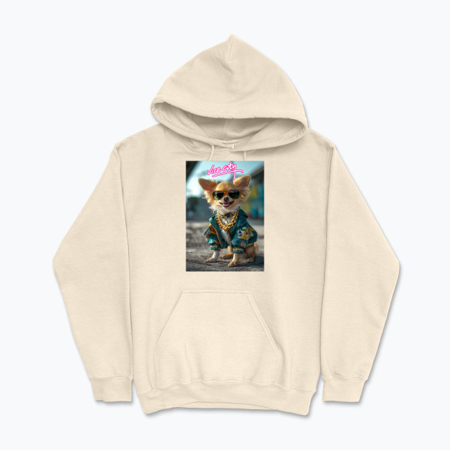 Bluza z kapturem Vice City Chihuahua - obrazek 7
