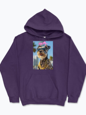 Bluza z kapturem Vice City Sznaucer