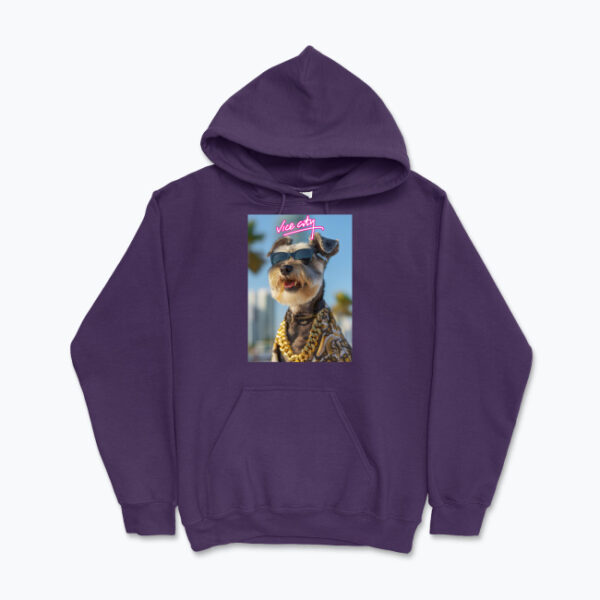 Bluza z kapturem Vice City Sznaucer
