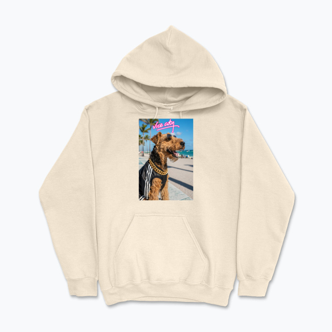 Bluza z kapturem Vice City Terier Walijski - obrazek 7