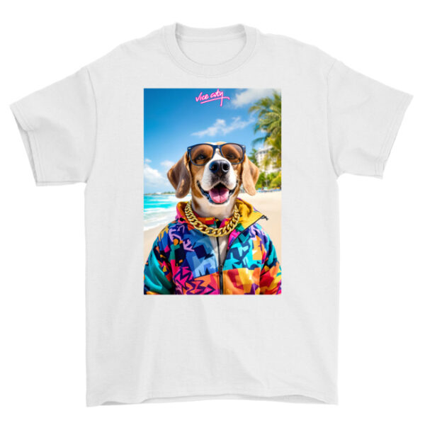Koszulka Vice City Beagle - obrazek 3