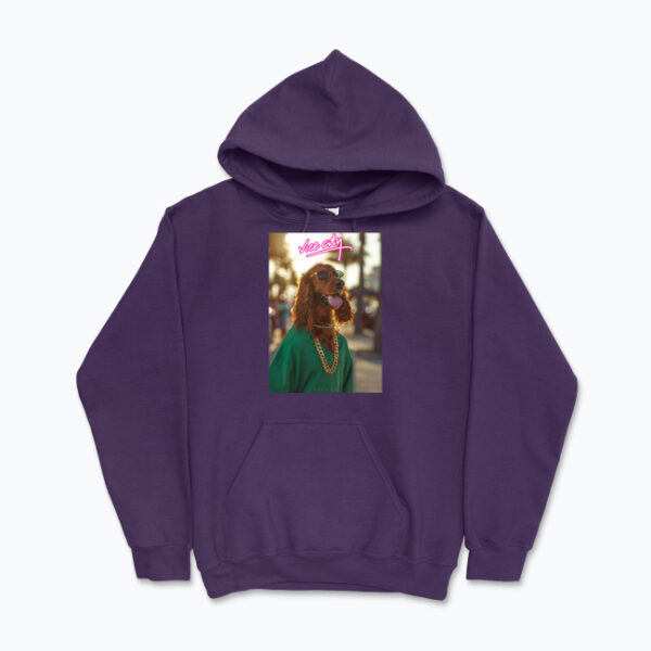 Bluza z kapturem Vice City Seter Angielski - obrazek 5