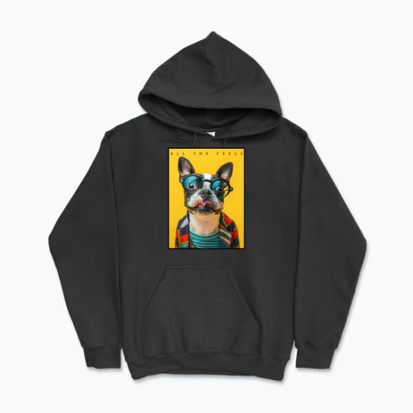 Bluza z kapturem ATF Boston Terrier - obrazek 2