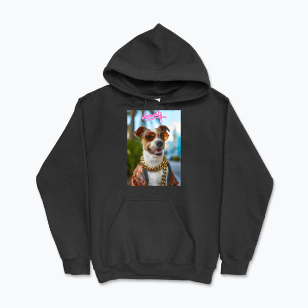 Bluza z kapturem Vice City Jack Russel Terrier - obrazek 2