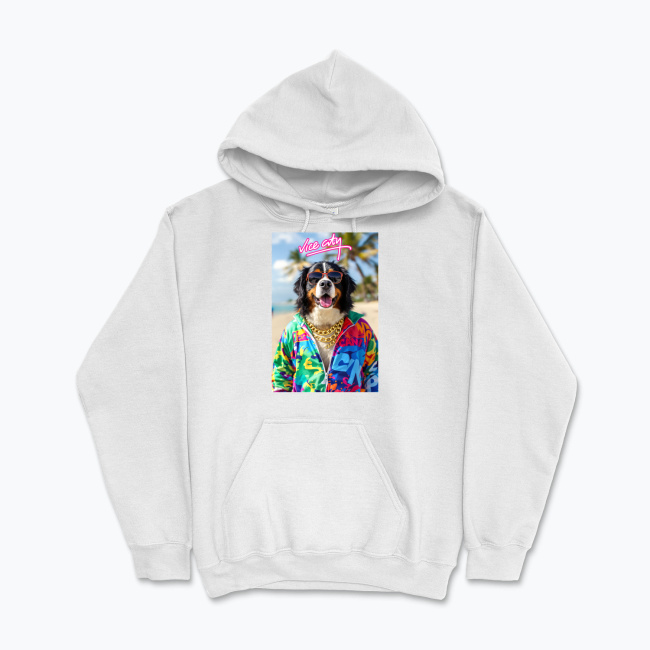 Bluza z kapturem Vice City Berneńczyk - obrazek 3