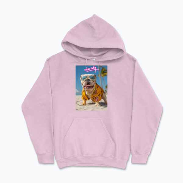 Bluza z kapturem Vice City Buldog Angielski - obrazek 4