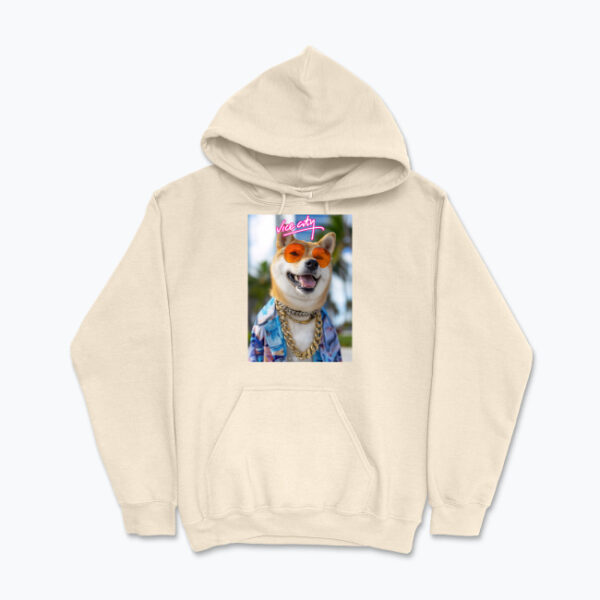 Bluza z kapturem Vice City Shiba Inu - obrazek 7