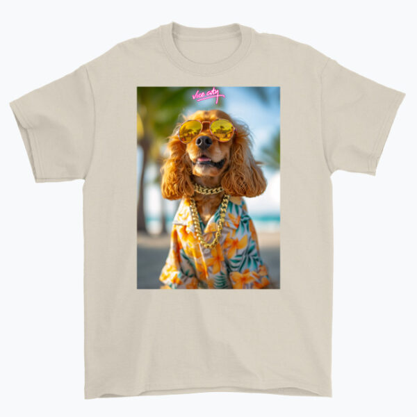 Koszulka Vice City Cocker Spaniel - obrazek 3
