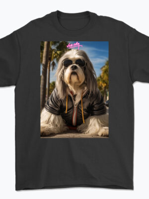 Koszulka Vice City Polski Owczarek Nizinny