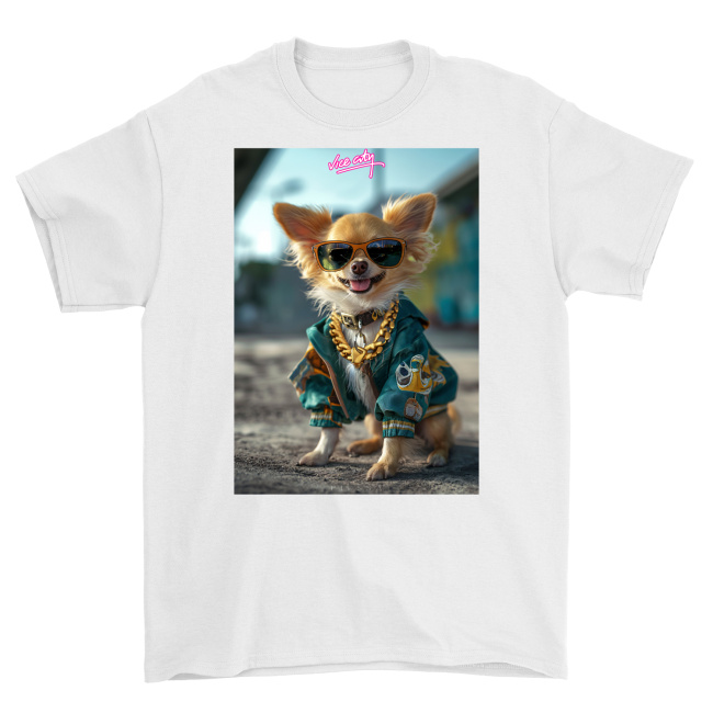 Koszulka Vice City Chihuahua - obrazek 2