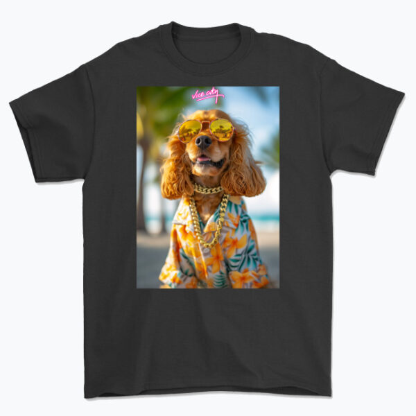 Koszulka Vice City Cocker Spaniel - obrazek 2