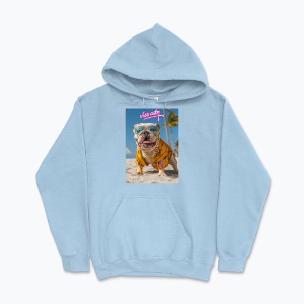 Bluza z kapturem Vice City Buldog Angielski - obrazek 3