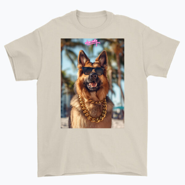 Koszulka Vice City Owczarek Niemiecki - obrazek 3
