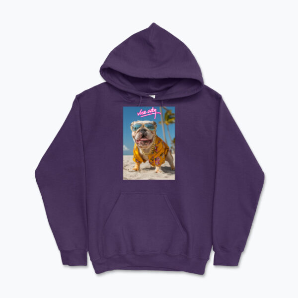 Bluza z kapturem Vice City Buldog Angielski - obrazek 5