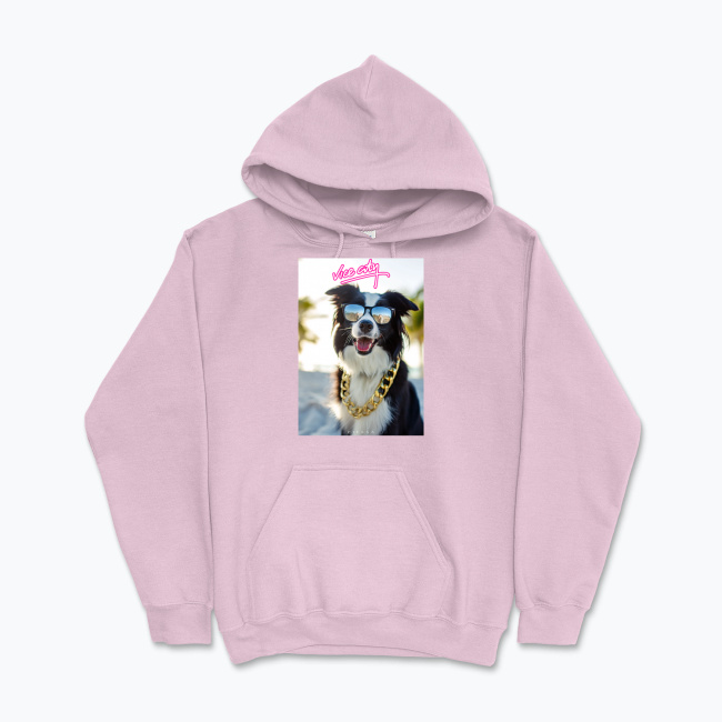 Bluza z kapturem Vice City Border Collie - obrazek 4