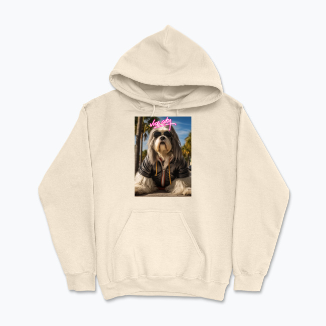 Bluza z kapturem Vice City Polski Owczarek Nizinny - obrazek 7