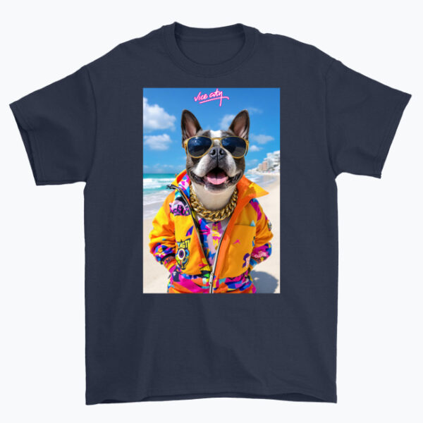 Koszulka Vice City Boston Terier - obrazek 5