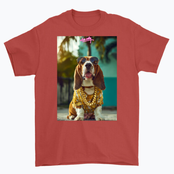 Koszulka Vice City Basset - obrazek 5