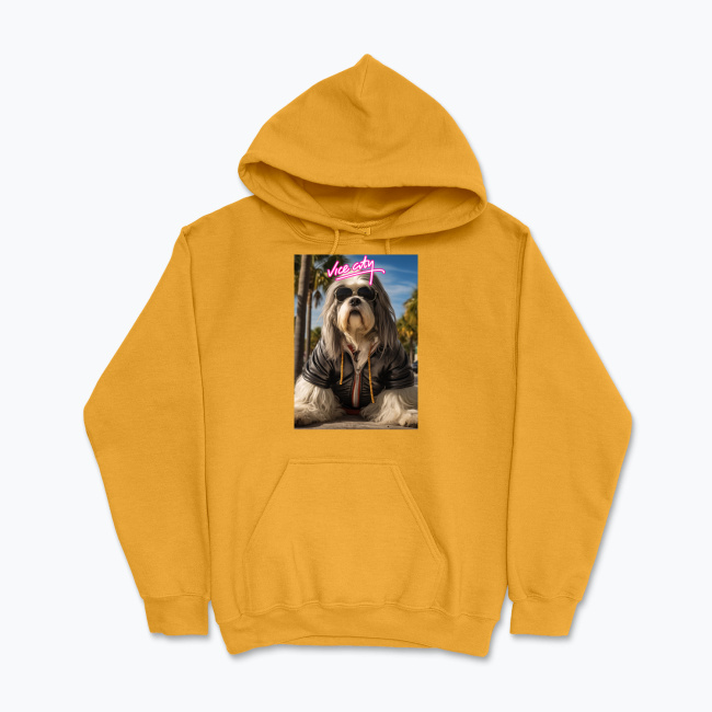 Bluza z kapturem Vice City Polski Owczarek Nizinny - obrazek 6