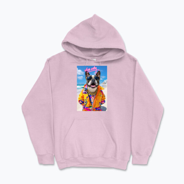Bluza z kapturem Vice City Boston Terier - obrazek 4