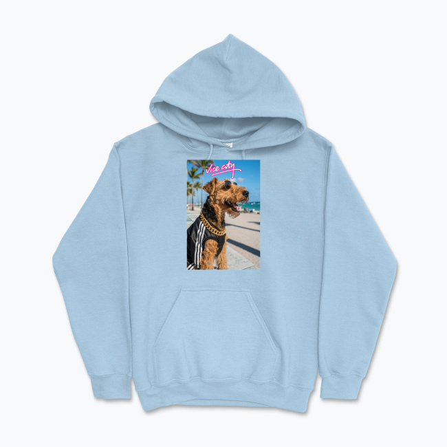 Bluza z kapturem Vice City Terier Walijski - obrazek 4