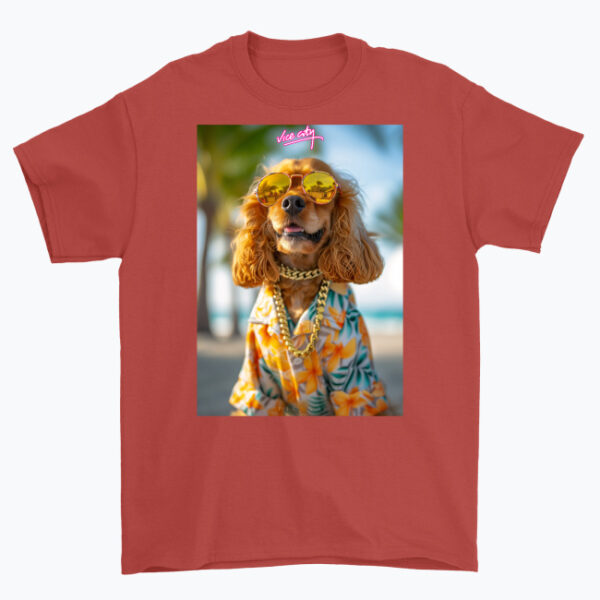 Koszulka Vice City Cocker Spaniel - obrazek 4
